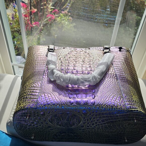 NWT Brahmin Abigail Illuminate Melbourne Metallic Purse - Picture 5 of 5